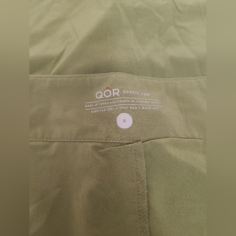 QOR Women's Hunter Green Skort Women's Size 6 - Picture 3 of 8
